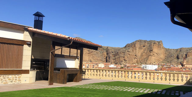 El patio del castillo